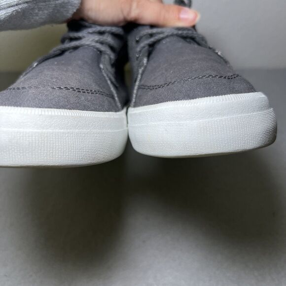 Sperry Crest Knoll  High Top Sneaker Chukka Womens 7.5 Canvas Gray Lace Up - Picture 8 of 13
